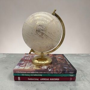 Globe- Gold & Ivory w/ Pink Undertones- Home & Office Decor